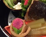 弥生12　おかずの段作り方3写真