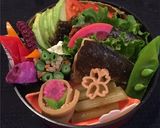 弥生12　おかずの段作り方4写真