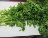 ワサビ菜と鰹フレークの和洋折衷和え作り方5写真