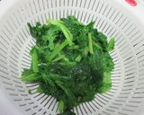 ワサビ菜と鰹フレークの和洋折衷和え作り方8写真