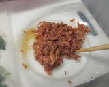 ワサビ菜と鰹フレークの和洋折衷和え作り方11写真