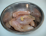 お弁当に＊鶏のササミの竜田揚げ作り方1写真
