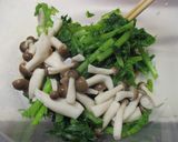 ワサビ菜と鰹フレークの和洋折衷和え作り方12写真