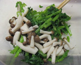ワサビ菜と鰹フレークの和洋折衷和え作り方12写真