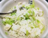 犬ご飯　ささみチーズのご飯焼き作り方2写真