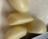ほたるいかほうれん草のガーリックバター炒作り方3写真