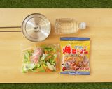 コッヘルで山ごはん☆アウトドア焼ビーフン作り方1写真