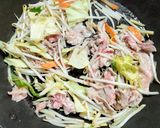 町中華のソース焼きそば作り方2写真