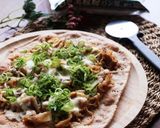 低糖質♡豚バラねぎの全粒粉クリスピーピザ作り方11写真