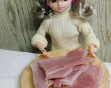 リカちゃん♡ふきのとうとハムの塩炒め*.作り方6写真
