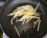 ヨウサマの水菜と千切り筍のサラダ作り方1写真