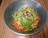 ヨウサマの水菜と千切り筍のサラダ作り方4写真