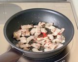 簡単な一品【キャベツのベーコンミックス】作り方3写真