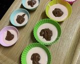 ＊マーブル蒸しパン＊パーティー＆お花見に作り方5写真