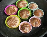 ＊マーブル蒸しパン＊パーティー＆お花見に作り方9写真