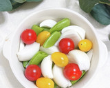 【簡単】新玉ねぎと彩り野菜のチーズ焼き作り方2写真