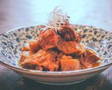 90℃ 圧力鍋を超える！牛すじ煮込み作り方25写真