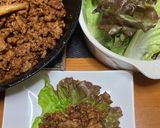 豚ひき肉のレタス包み作り方5写真
