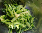 ふきのとう&菜の花のやさしい味噌煮作り方1写真