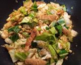 味噌漬け豚肉とキャベツの炒め物！作り方4写真