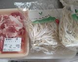 カレー風味スパイシー豚モヤシ作り方1写真