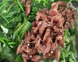ほたるいかほうれん草のガーリックバター炒作り方8写真