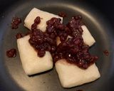 フライパン焼き餅…あんバタ餅作り方2写真