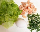即席5分！海老とレタスの炒飯作り方1写真