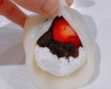 苺大福☆苺クリーム大福☆苺ホイップ大福作り方13写真
