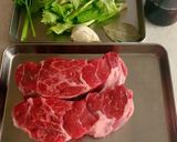 牛スネ肉の赤ワイン煮でコンビーフ作り方1写真