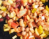 チリコンカンパスタ作り方6写真