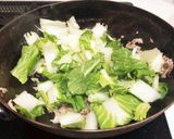 豚肉としろ菜の中華風あんかけ作り方4写真