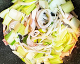 イカと青梗菜のレモン風味炒め作り方6写真