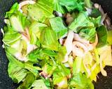 イカと青梗菜のレモン風味炒め作り方7写真