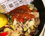 ナスの甘辛マーボー丼作り方4写真