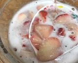 苺とサイダーのゼリー☆ホイップのっけ作り方8写真
