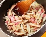 白菜とベーコンのスープ作り方4写真