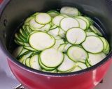 ノンオイル！ズッキーニとツナの塩昆布あえ作り方2写真