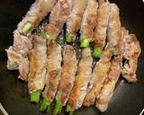 豚肉のアスパラ巻き焼き甘酢だれ♪作り方8写真