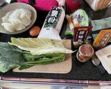 白菜豆腐のピリ辛あんかけチャーハン作り方1写真