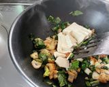 白菜豆腐のピリ辛あんかけチャーハン作り方8写真