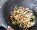 白菜豆腐のピリ辛あんかけチャーハン作り方9写真