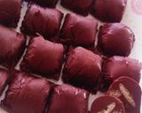 簡単 手作りチョコ菓子(柿の種チョコ)作り方5写真