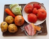 じゃがいもごろごろミネストローネ作り方1写真