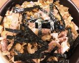 スーパー大麦入り腸活ルーロー飯作り方4写真
