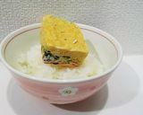 超簡単☆1分で卵雑炊作り方1写真