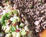 一皿で満足！春キャベツチャーハン作り方2写真
