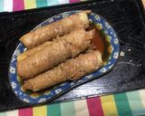 チーズ入りちくわの豚肉巻き作り方3写真