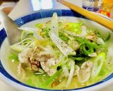 豚ネギ塩ラーメン作り方5写真