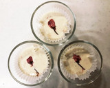 簡単♪昔ながらの蒸しパン（桜の塩漬け）作り方5写真